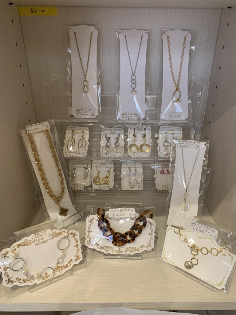 淡水パールのアクセサリー（i-canal base アイキャナルベース）